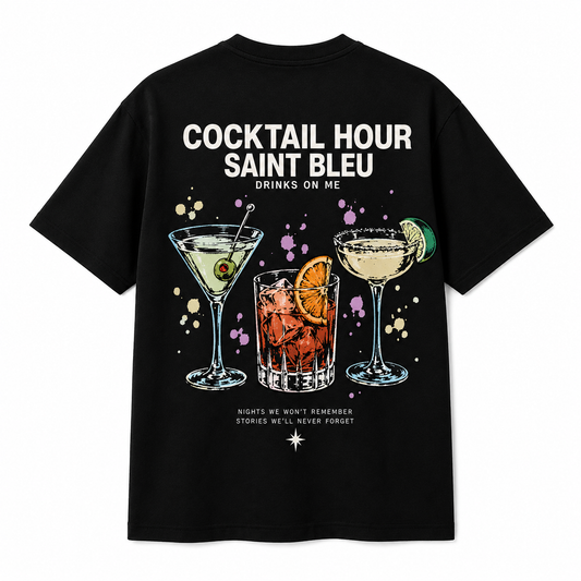 Cocktail hour T-SHIRT